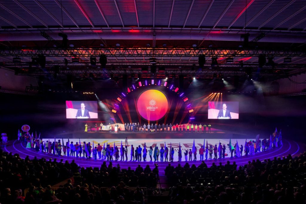 PRE - Pro Rent Events - Audiovisuais - Gala Inauguração Cidade Europeia Desporto - Viseu